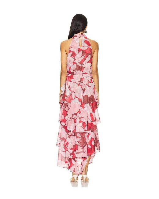 MISA Los Angles Red Calissa Dress