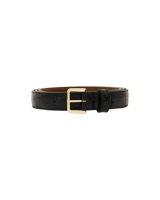 Flattered Black Barbara Belt
