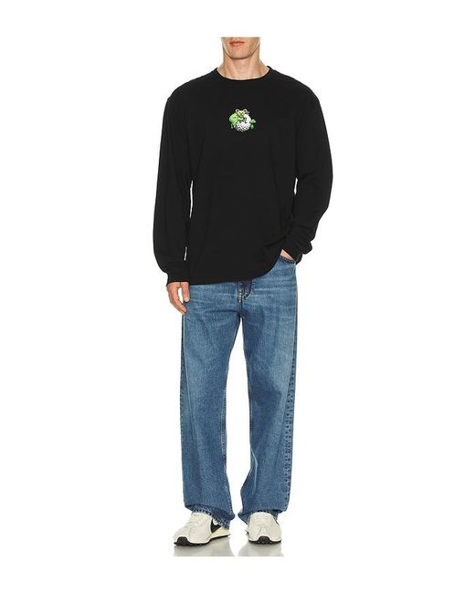 Malbon Black X Grateful Dead Gorse Tee for men