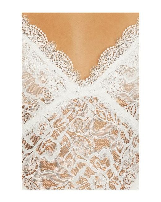Lovers + Friends White Daphne Top
