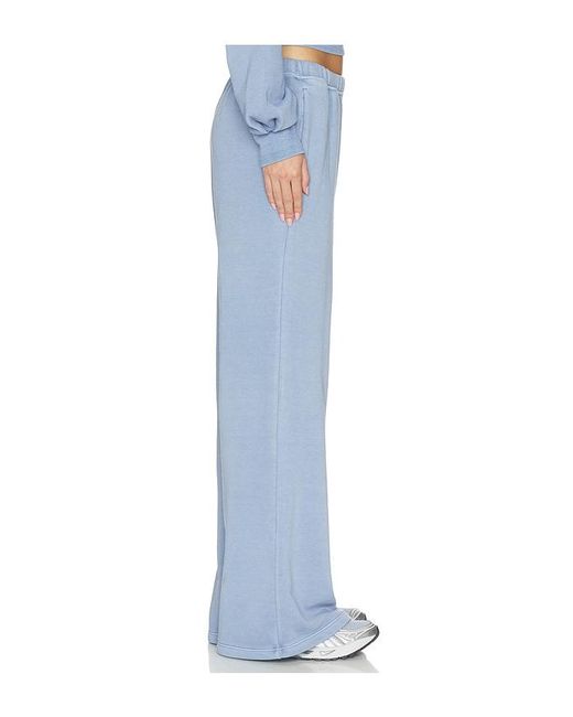 Beyond Yoga Blue Washed Away Wide Leg Pants
