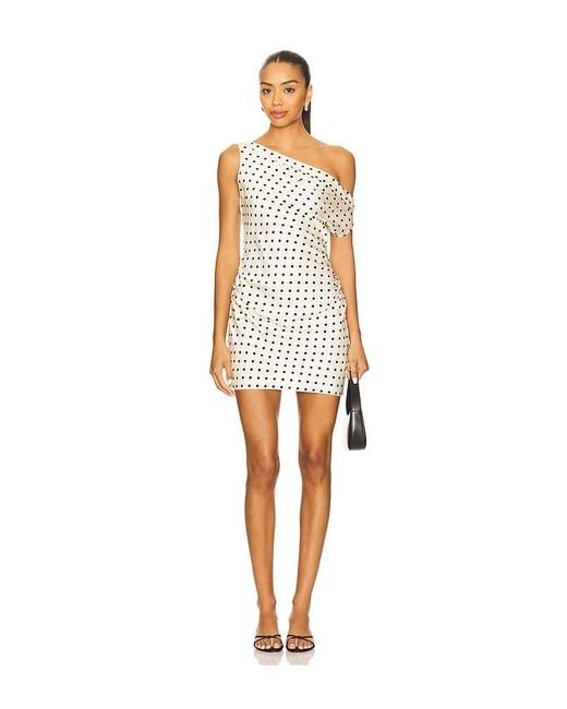 Vestido Sweetheart Mini En Color Crema Talla (También En S, Xs) Lioness de color White