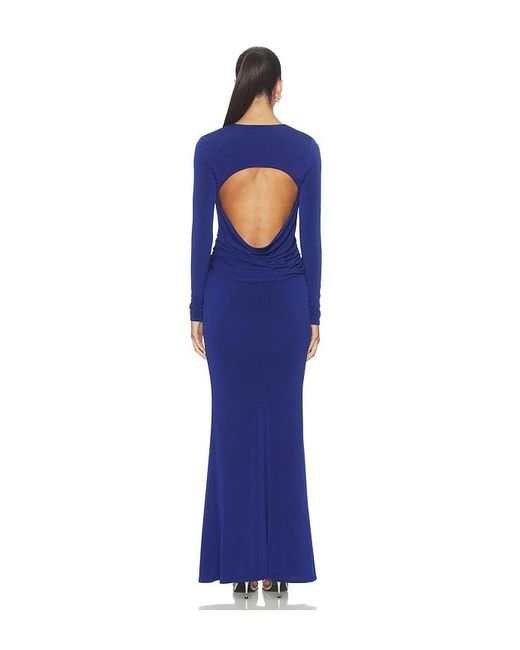 Katie May Blue Clemence Gown