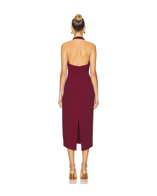 Astr Red Alanna Dress