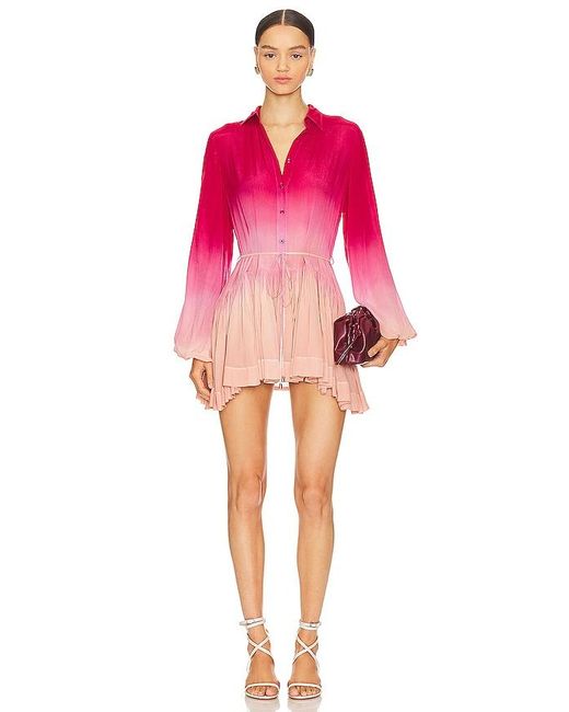 Karina Grimaldi Pink Tatum Dress