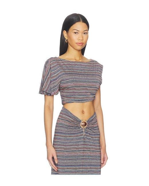 Perla Shiny Knit Top En Color Multi Talla (También En M, S, Xl, Xs, Xxl, Xxs) AFRM de color Multicolor