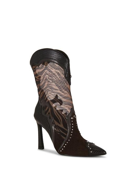 Steve Madden Black Konah Boots