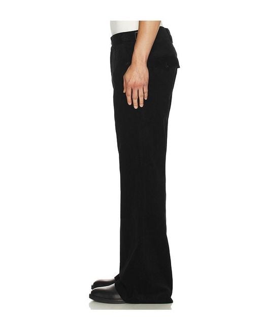 MIDNIGHT RODEO Black Western Trouser for men