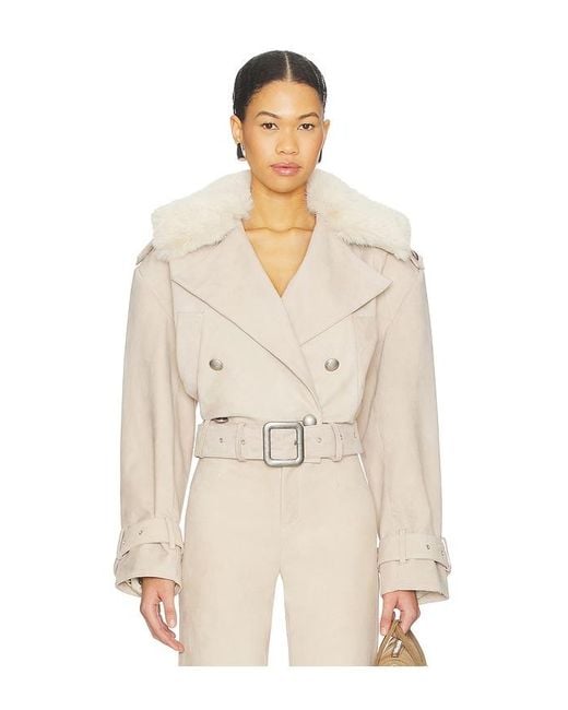retroféte Natural Rubee Coat