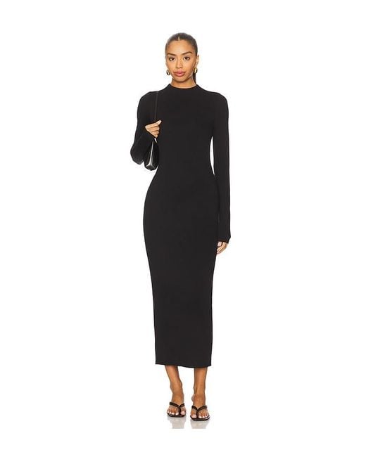 AFRM Black Juniper Dress