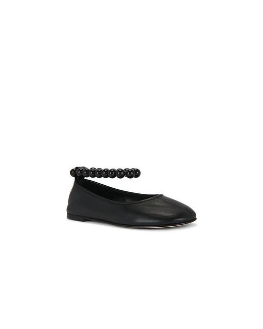 Dear Frances Black Balla Anklet Flat