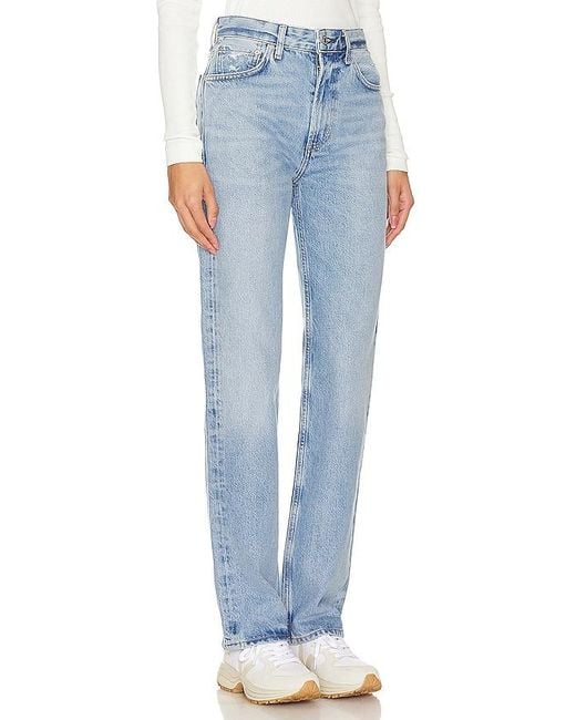 Citizens of Humanity Blue Zurie Straight Leg