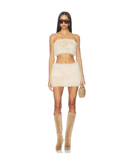 retroféte White Minerva Skirt