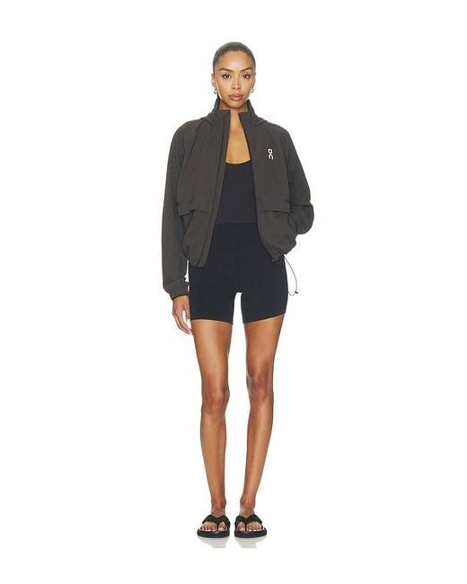 On Shoes Black Performance Volt Jacket