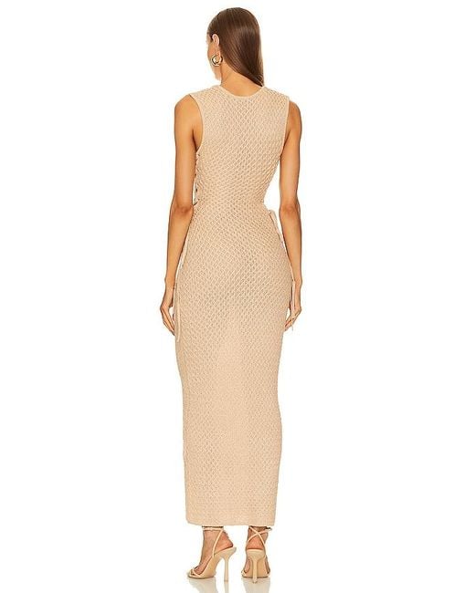 ROBE KYLE en Beige Michael Costello en coloris White