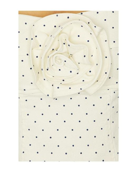 Steve Madden White Peony Dress