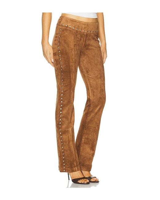 Amanda Uprichard Multicolor X Revolve Regency Suede Pants