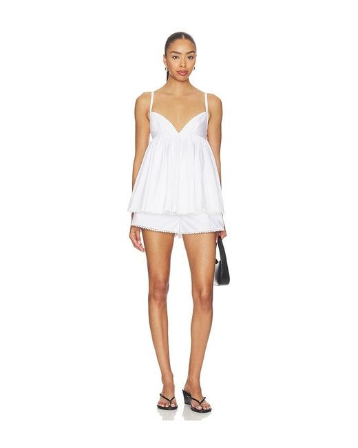 L'academie White Lillie Top