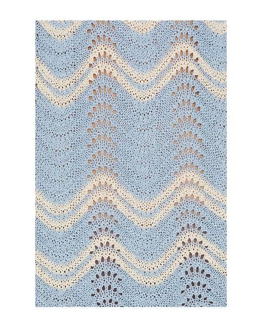 MINKPINK Blue Solange Knit Mini Dress