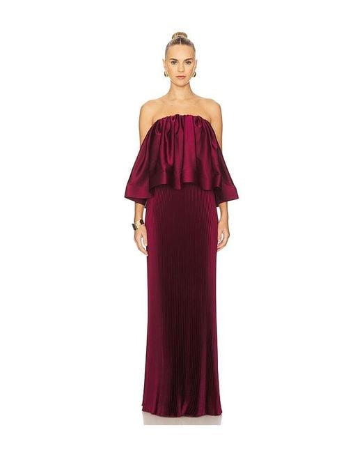 L'idée Red Gala Skirt