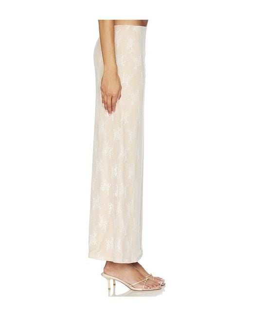 Tiger Mist White Karolina Maxi Skirt