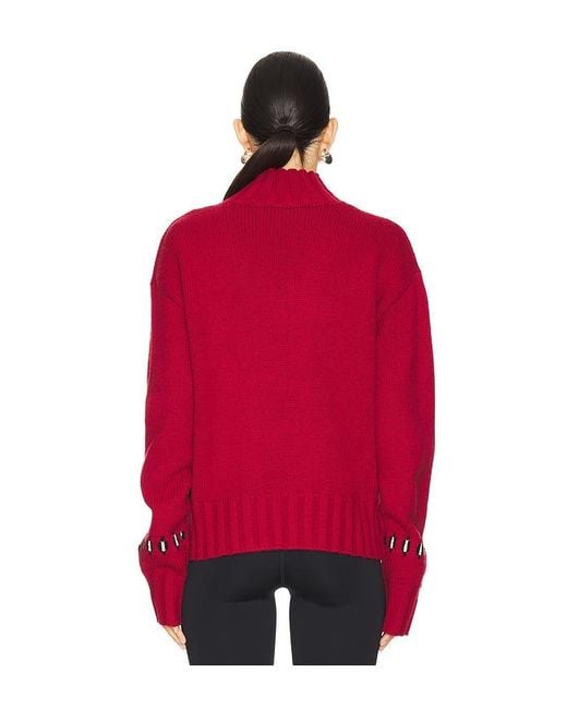 Lovers + Friends Red Annabel Ski Sweater