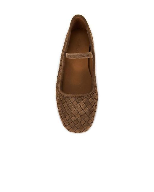 Madewell White Greta Woven Mary Jane