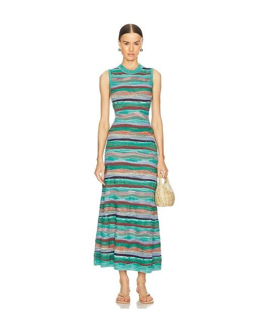 Ulla Johnson Green Fauna Dress