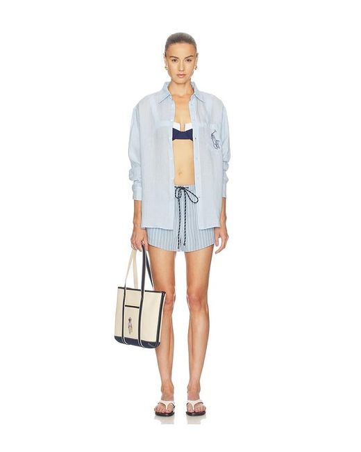 Citizens of Humanity Blue Este Drawstring Shorts