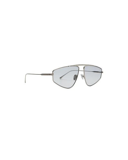 Elisa Johnson Metallic Riley Sunglasses