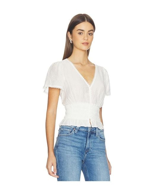 PAIGE Blue Rive Top