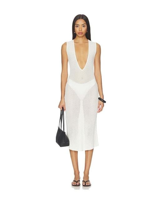 THE GARMENT White Tanzania Back Dress