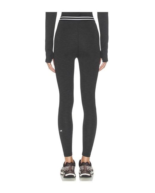 Splits59 Black Bailey High Waist Active Rib 7/8 Legging
