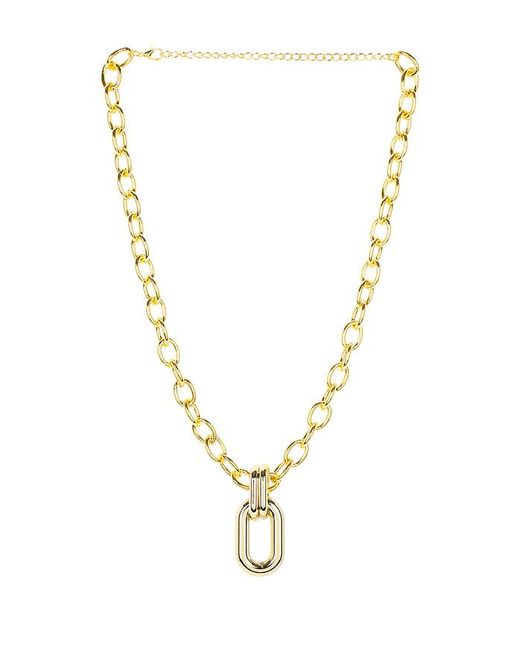 Amber Sceats Metallic Halskette Mit Anhänger Chester