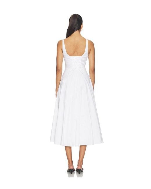 GUIZIO White Leila Tank Dress