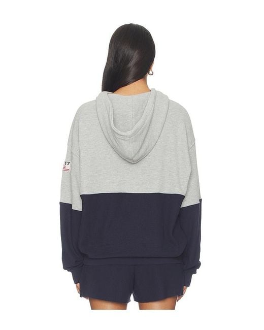 Boys Lie Blue United States Of Thermal Racer Hoodie