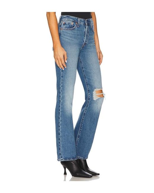 Levi's Blue Boot Wedgie