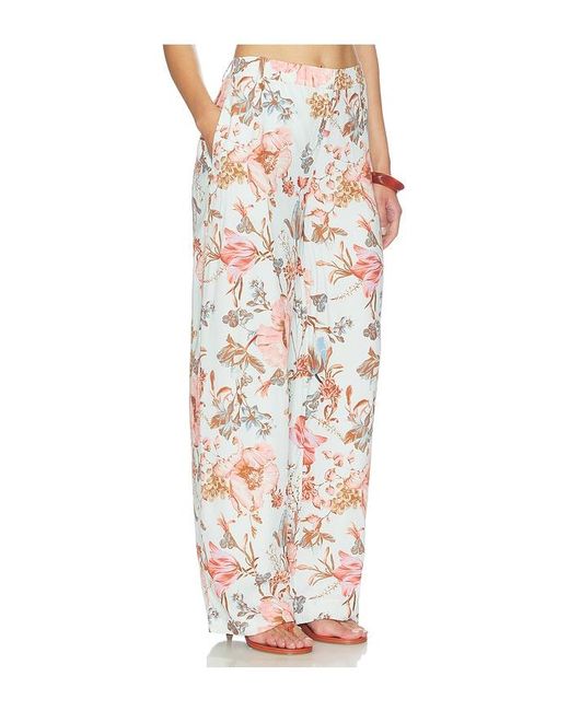 Hemant & Nandita White Straight Pants