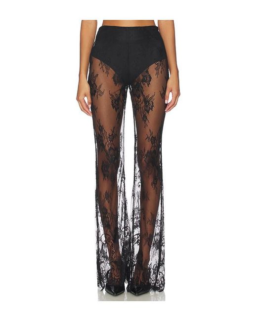 Muma World Black Laced Tailored Pant