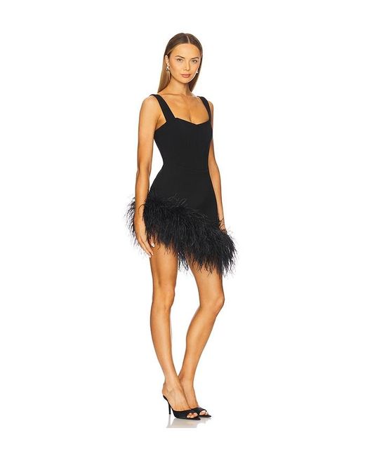 Santa Brands Black Swan Mini Dress