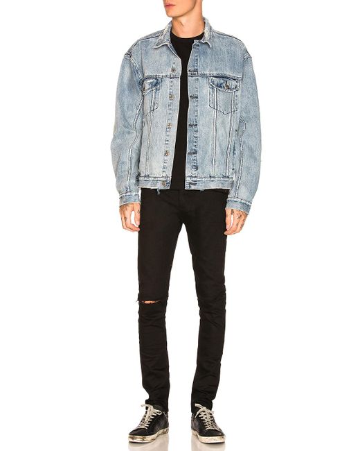 Travis Scott Oh G Ghosted Denim Jacket 