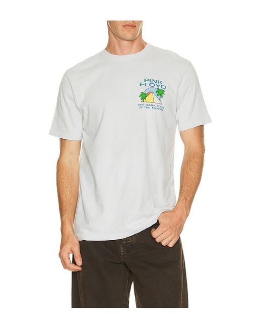 Junk Food White Floyd World Tour 1973 Tee for men