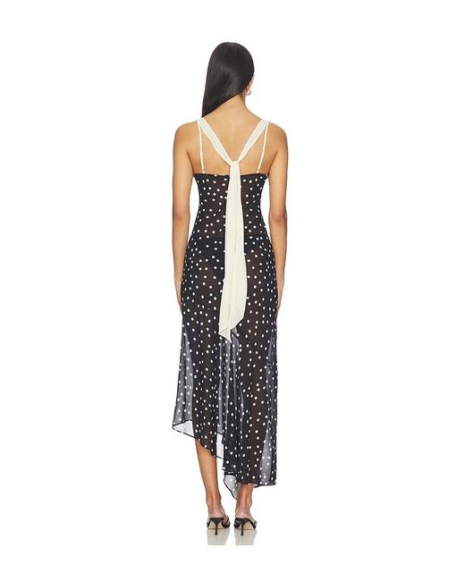 LPA Black Dorothy Maxi Dress