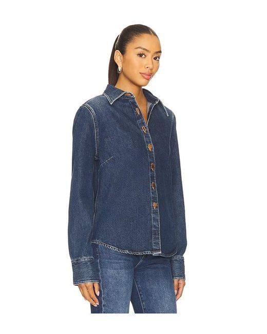 Agolde Blue Talia Shirt