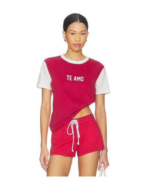 Lioness Red Te Amo Tee