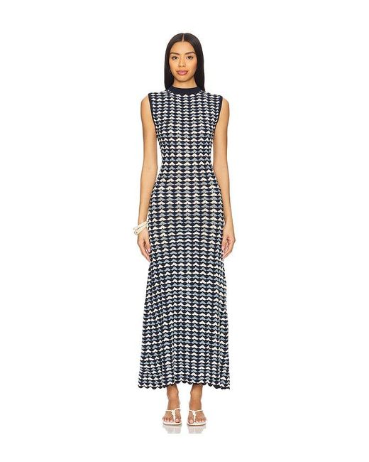 Escvdo White Pacifico Maxi Dress