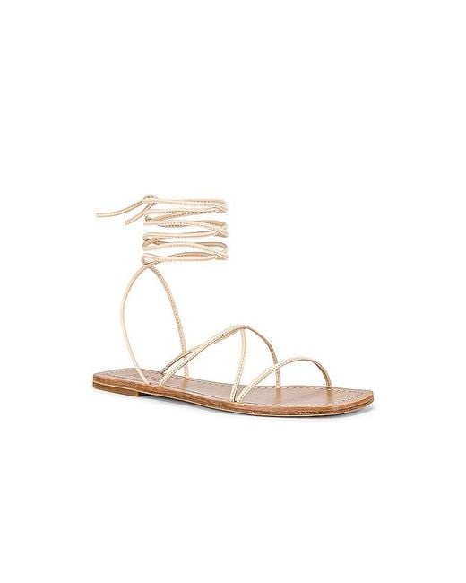 Raye White Sandal