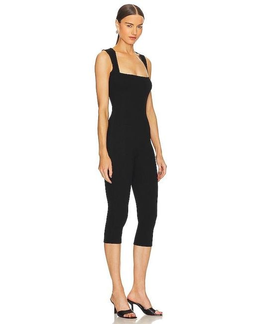 Sans Faff Black Bell Pedal Pusher Jumpsuit