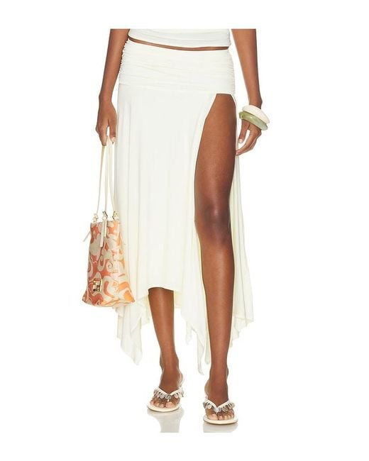 Nbd Natural Niya Midi Skirt