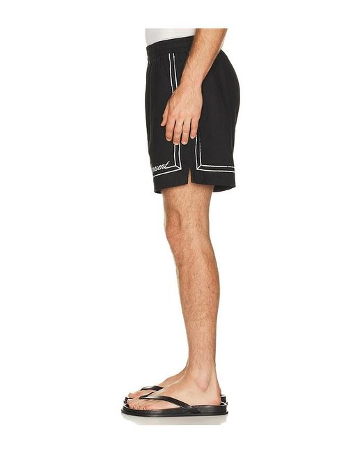 Border Short en Black Represent pour homme